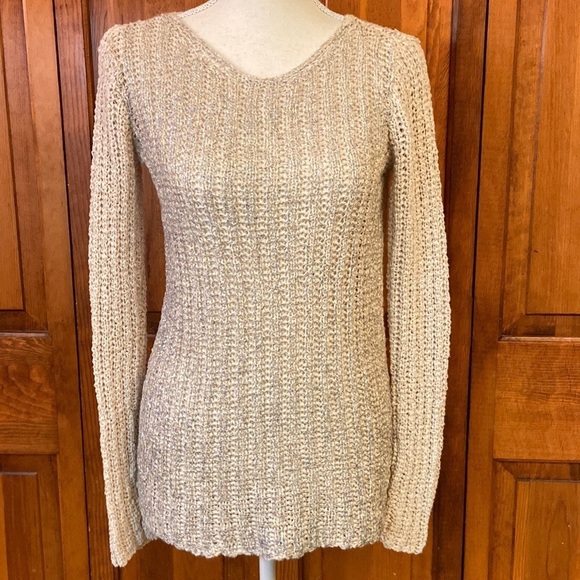 INC Knit Funfetti High Low Scoop Neck Sweater Size Small - Picture 1 of 8